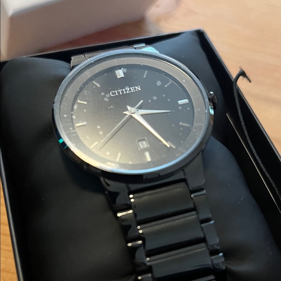 Citizen Black Dial Stainless Steel Watch - Picture 3 of 4